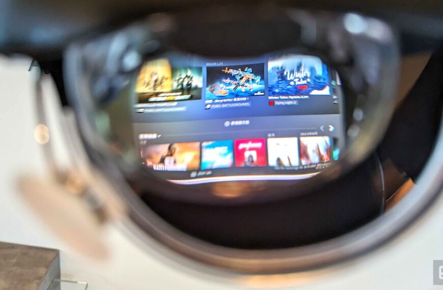 The ASUS AirVision M1 glasses give you big virtual screens in a travel-friendly package